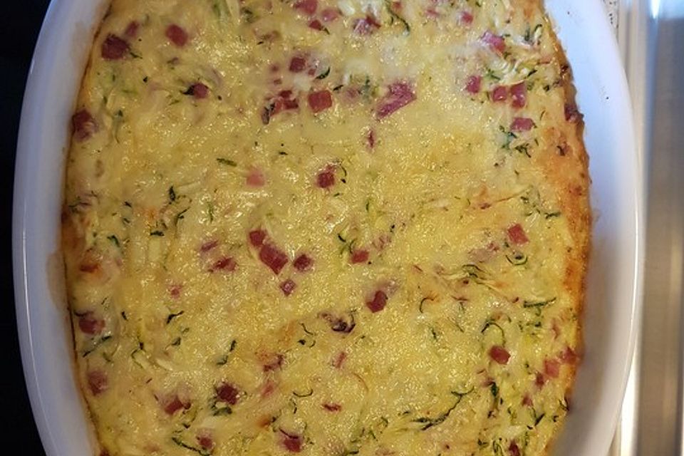 Zucchini - Käse - Kuchen