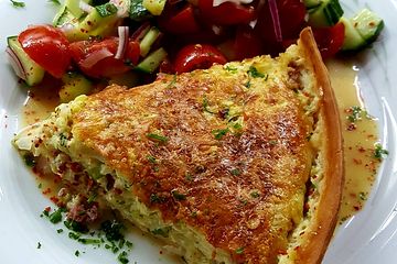 Zucchini - Käse - Kuchen