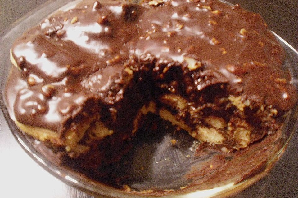 Kanarisches Nuss - Nougat - Creme Dessert