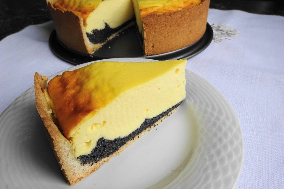 Käse-Mohn-Torte