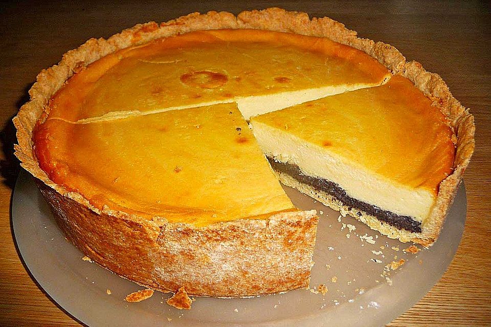 Käse-Mohn-Torte