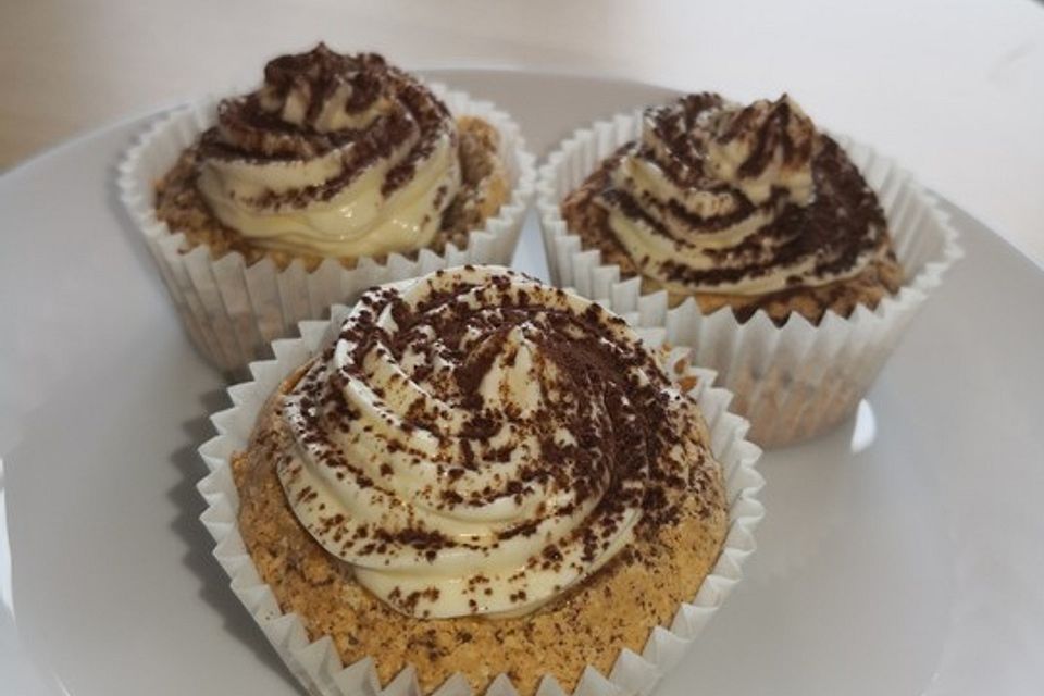 Tiramisu - Cupcakes mit  Mascarponecreme