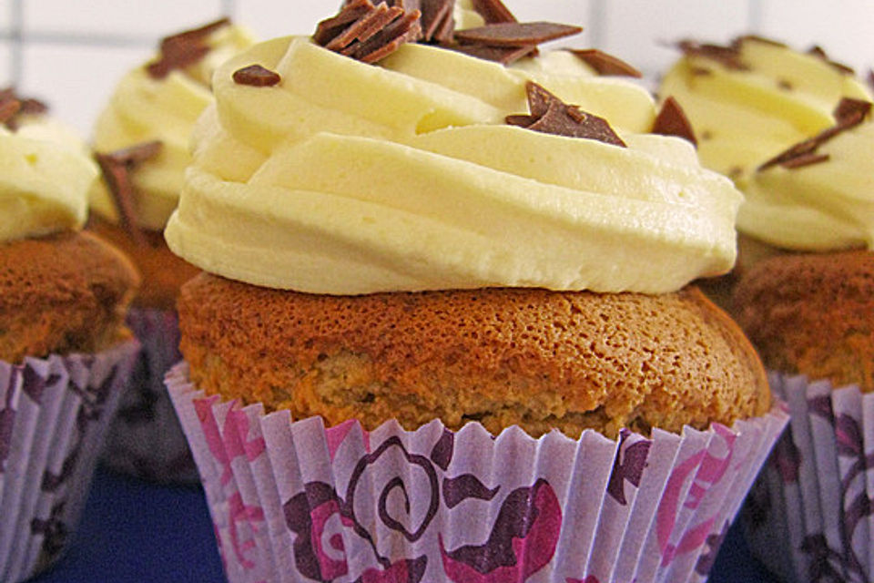 Tiramisu - Cupcakes mit  Mascarponecreme