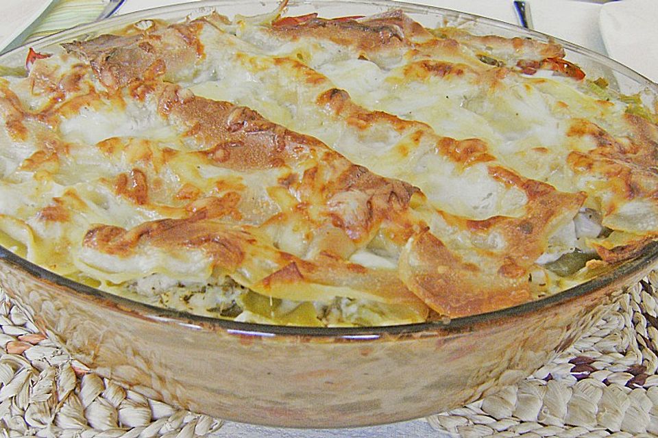 Fischlasagne