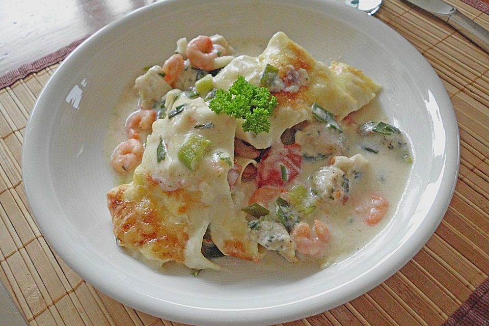 Fischlasagne