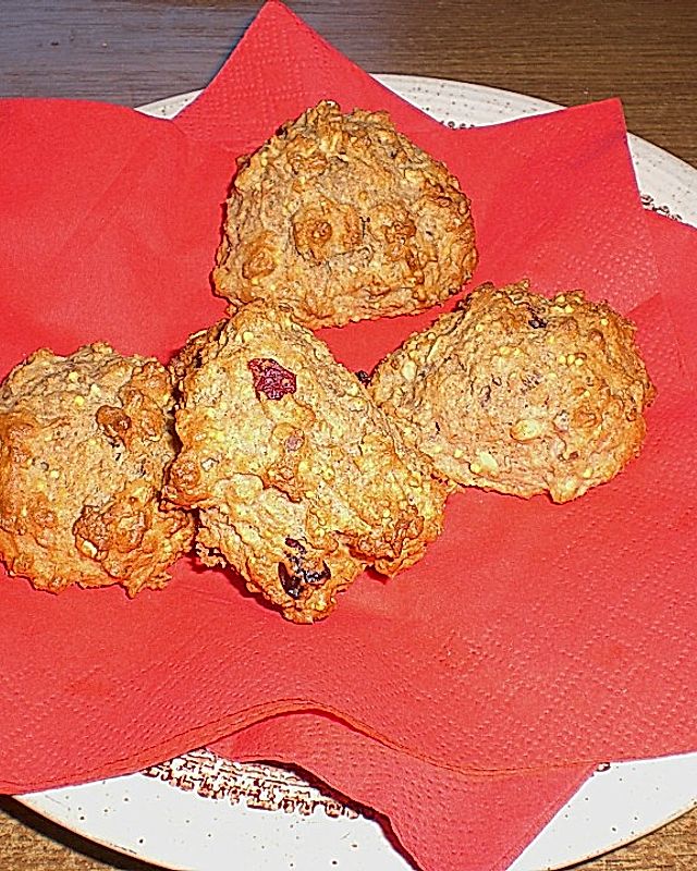 Cranberry - Mandel - Mehrkorn Muffins