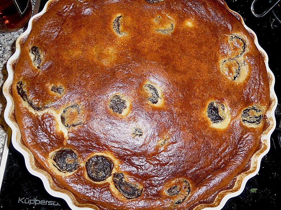 Bretonischer Kuchen mit Backpflaumen und Tee von fragolina888 | Chefkoch
