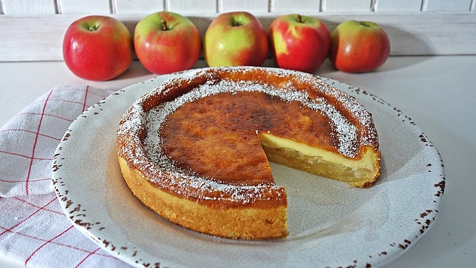 Apfel - Schmandkuchen von dufteBiene