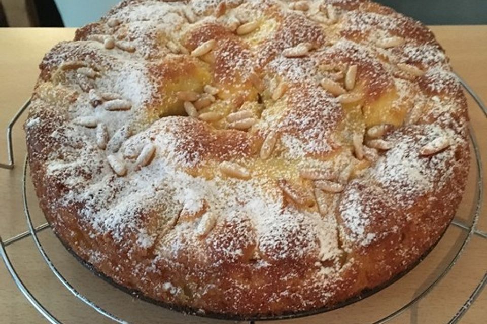 Versunkener Apfelkuchen