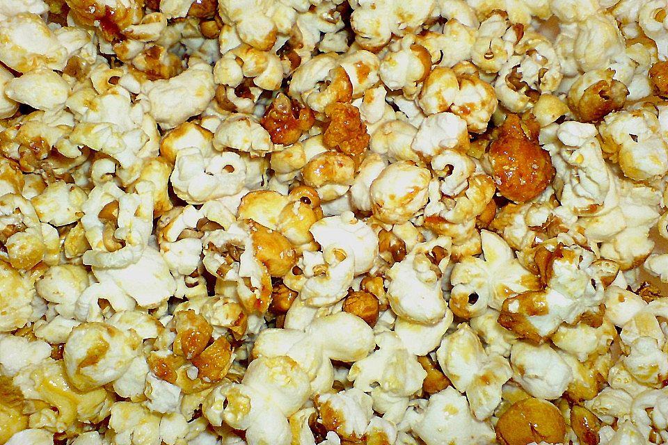 Perfektes süßes Popcorn