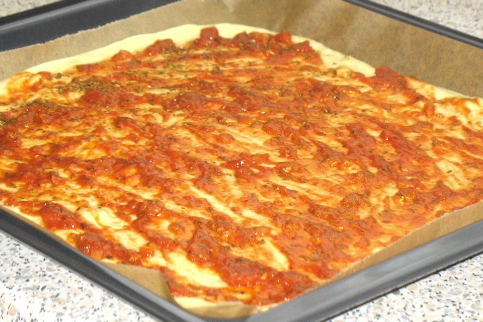 Tomatensauce für Pizza