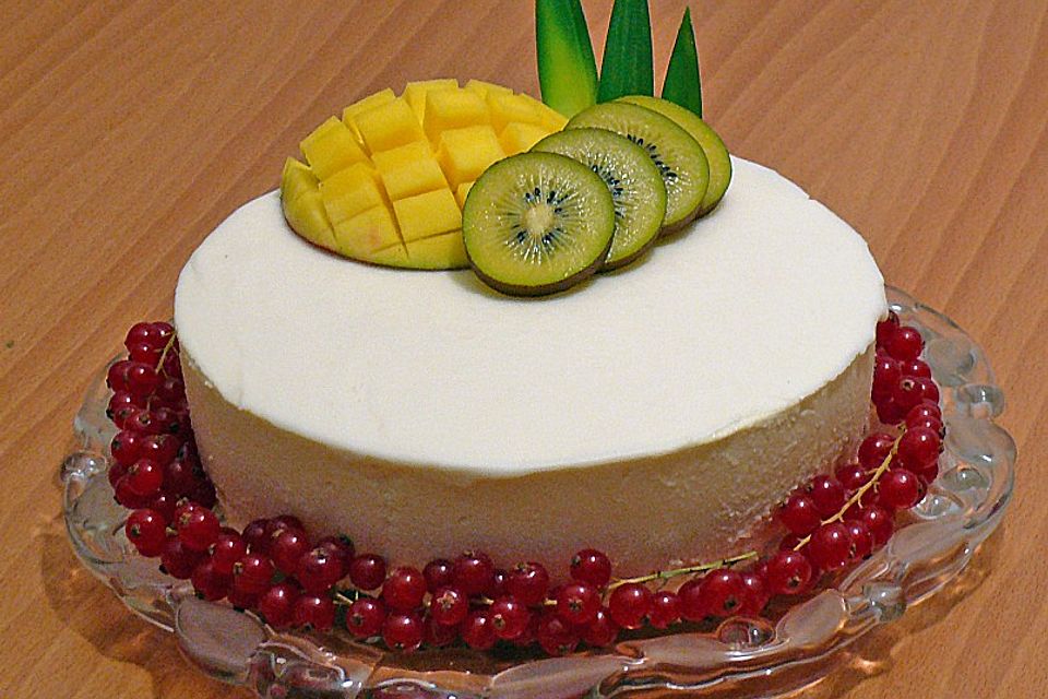 Mango - Kokos Wintertraum Torte