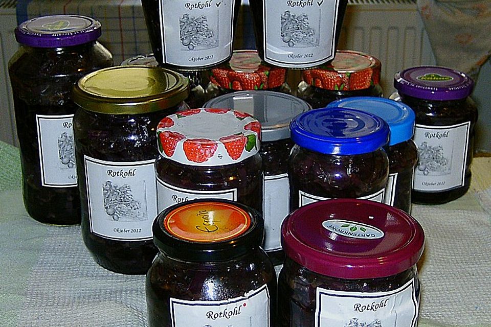 Würzrotkohl winterlich von Rosinenkind Würzrotkohl winterlich von Rosinenkind