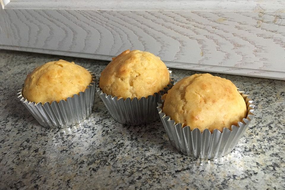 Käse - Maismehl - Muffins