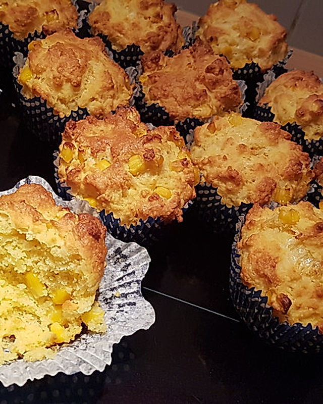 Käse - Maismehl - Muffins
