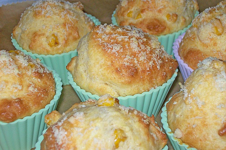 Käse - Maismehl - Muffins