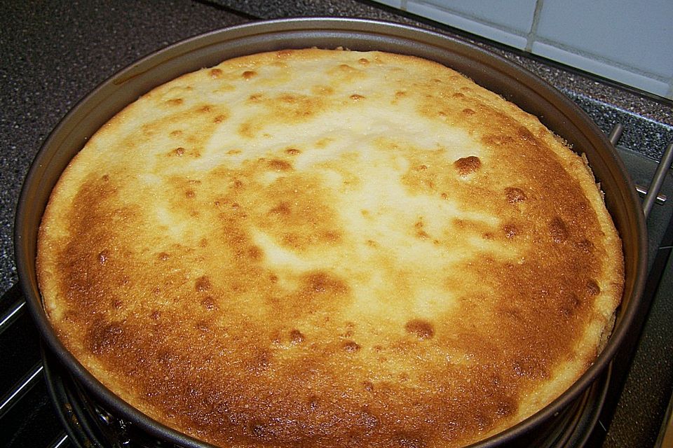 Kirschkuchen mit Schmandhaube