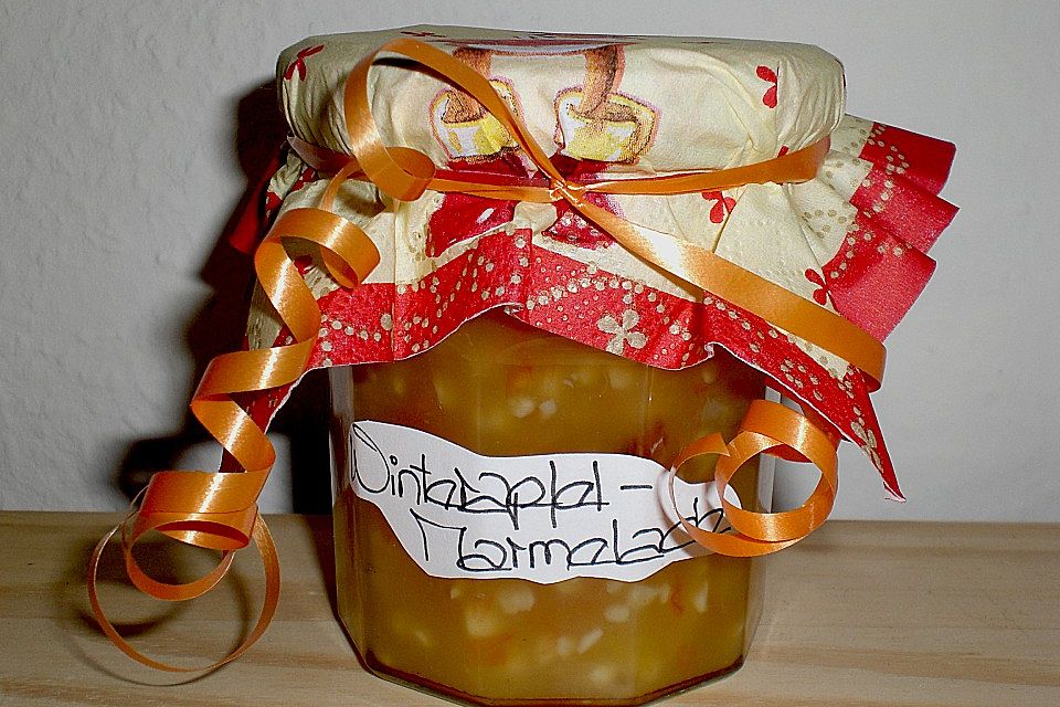 Exotische Winterapfel - Marmelade