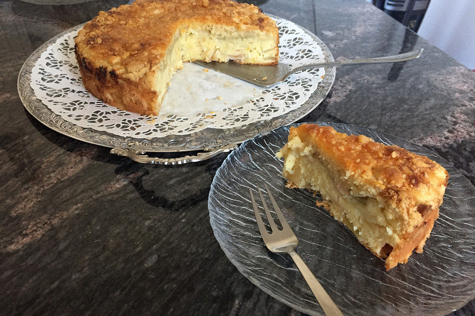 Liebster Apfel - Streuselkuchen in zwei Variationen