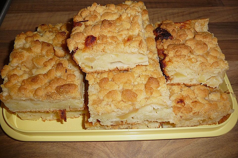 Liebster Apfel - Streuselkuchen in zwei Variationen