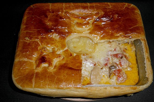Schweinemedaillons unter der Blätterteighaube von Marquise| Chefkoch