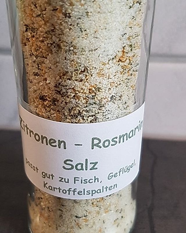 Zitronen - Rosmarin - Salz