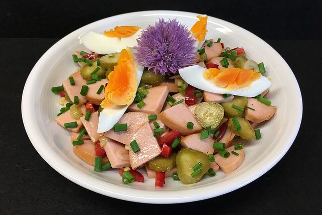 Bunter Wurstsalat von CBR-Lutzi| Chefkoch Bunter Wurstsalat von CBR-Lutzi| Chefkoch