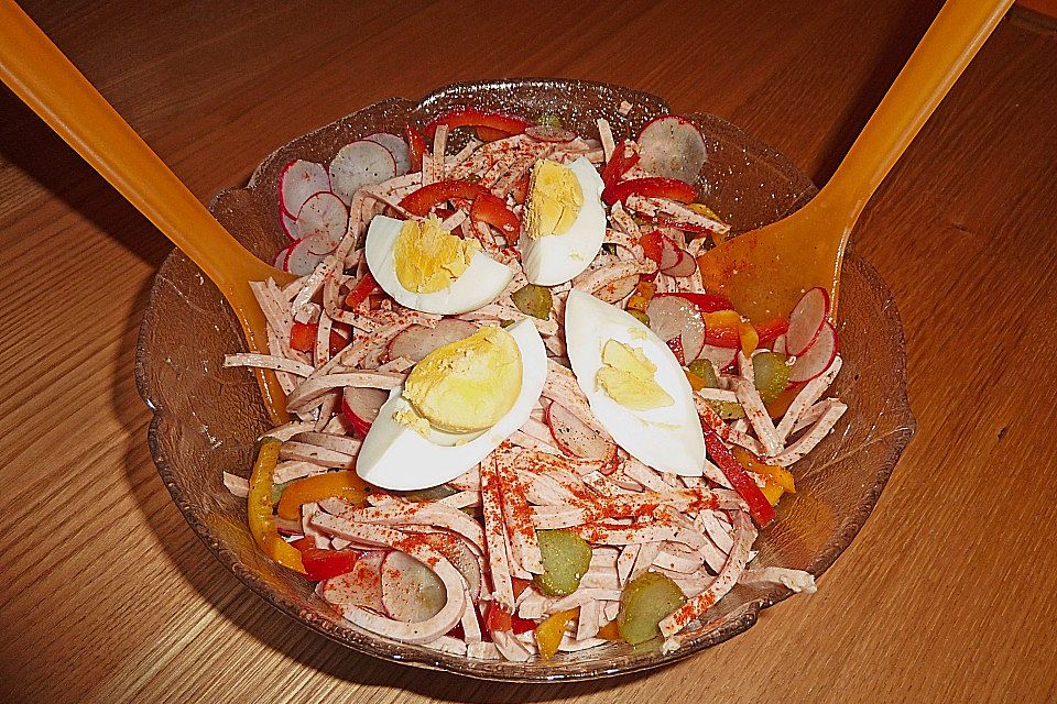 Bunter Wurstsalat