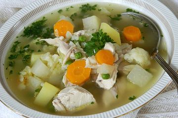 Oma Käthes gute Hühnersuppe