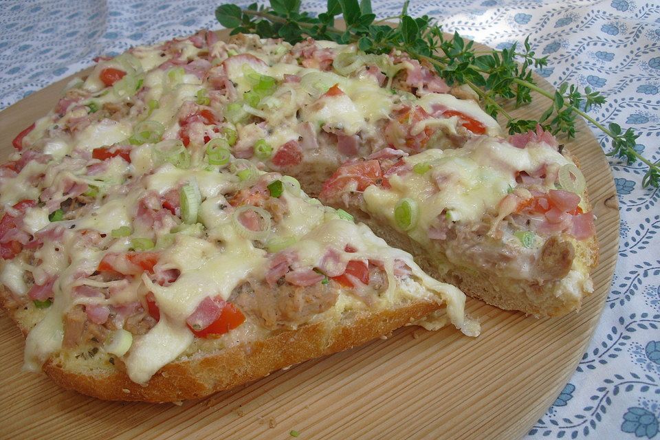 Fladenbrot - Pizza