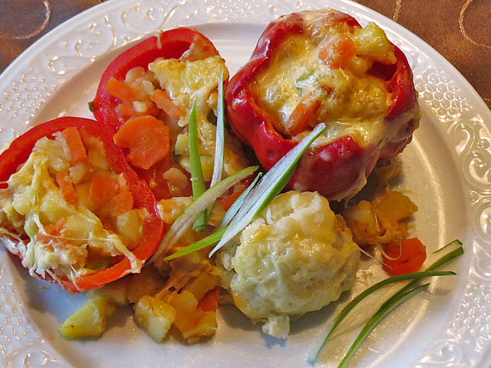 Paprika gefüllt mit Kartoffeln von MARIJANAURSIC | Chefkoch