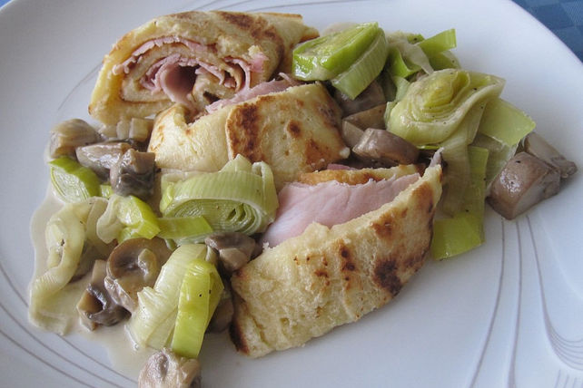 Schinken - Lauch Palatschinken von Pistenflitzer| Chefkoch Schinken - Lauch Palatschinken von Pistenflitzer| Chefkoch