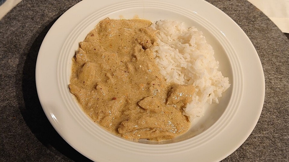 Indisches Hähnchen - Korma von mareikaeferchen