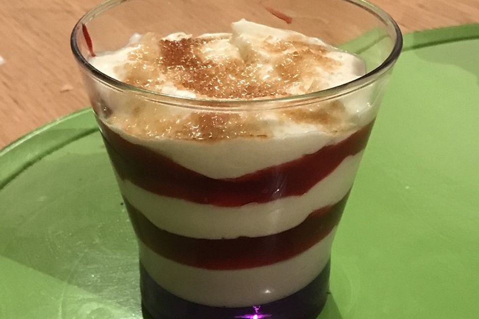 Quark - Himbeer - Schichttraum Quark - Himbeer - Schichttraum