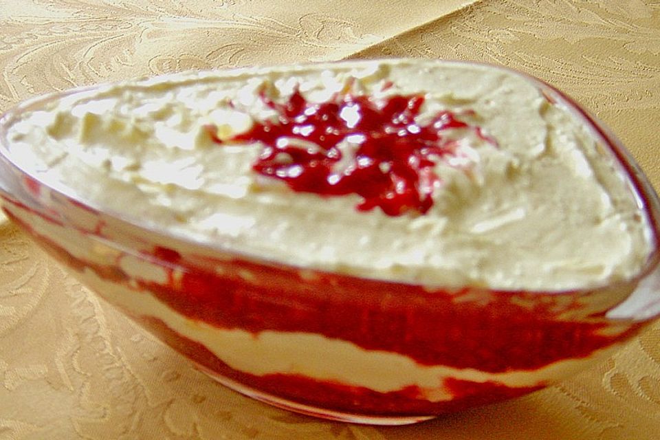 Quark - Himbeer - Schichttraum Quark - Himbeer - Schichttraum