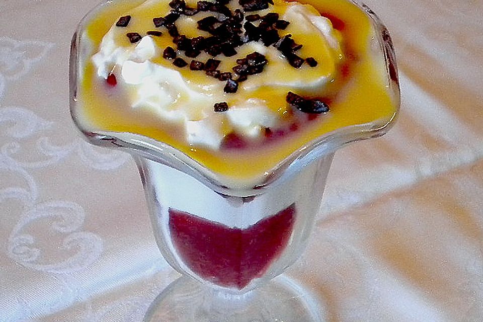 Quark - Himbeer - Schichttraum Quark - Himbeer - Schichttraum