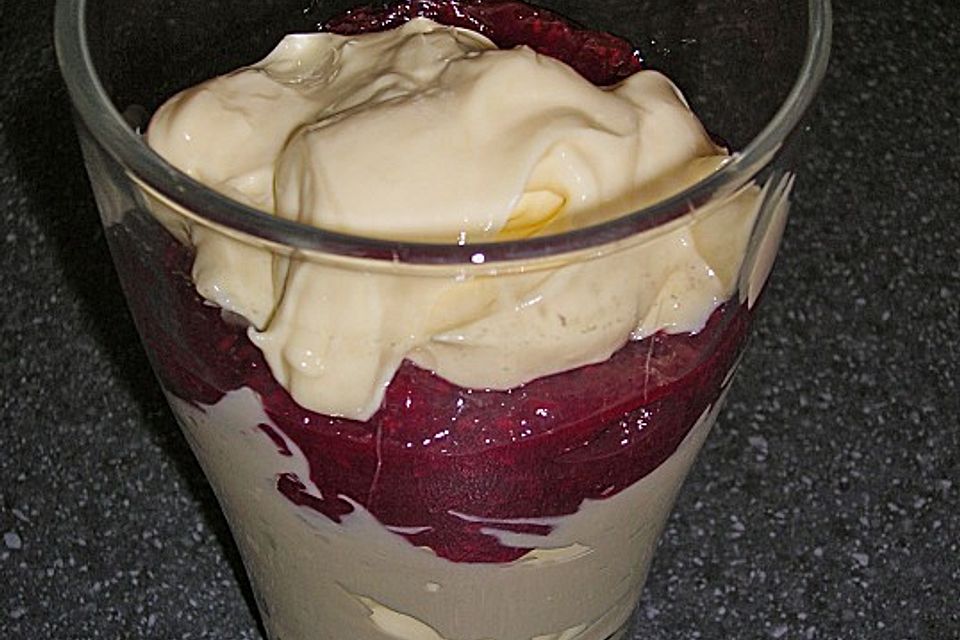 Quark - Himbeer - Schichttraum Quark - Himbeer - Schichttraum