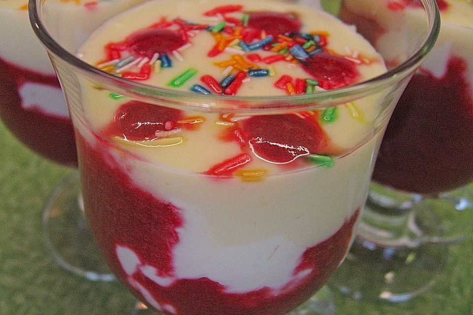 Quark - Himbeer - Schichttraum Quark - Himbeer - Schichttraum