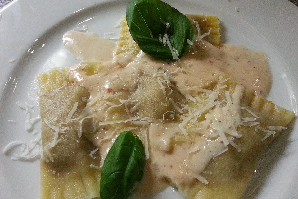 Ravioli mit Kürbis - Füllung