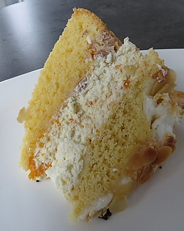 Bienenstich - Mandarinen - Torte
