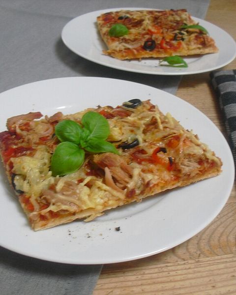 Thunfischpizza Rezepte | Chefkoch
