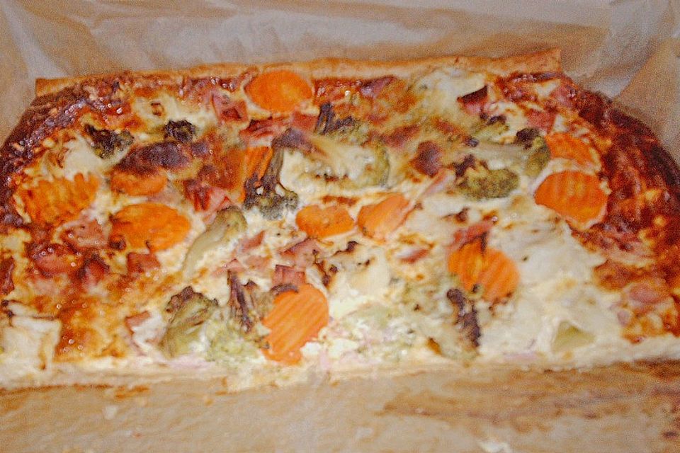 Gemüse - Quiche