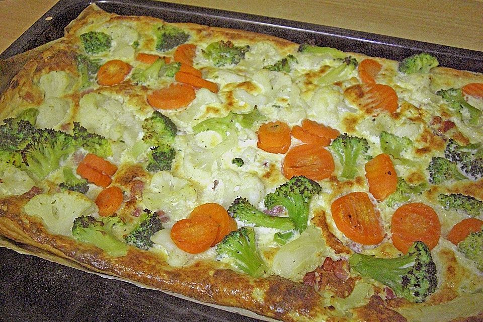 Gemüse - Quiche