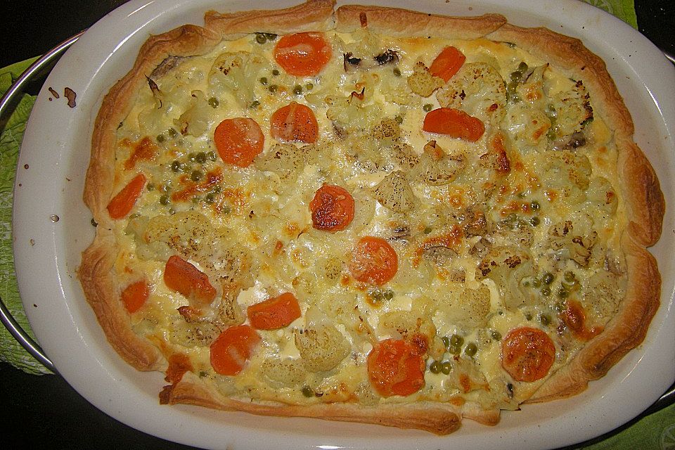 Gemüse - Quiche