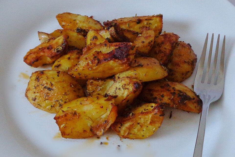 Selbst gemachte Kartoffelecken Selbst gemachte Kartoffelecken
