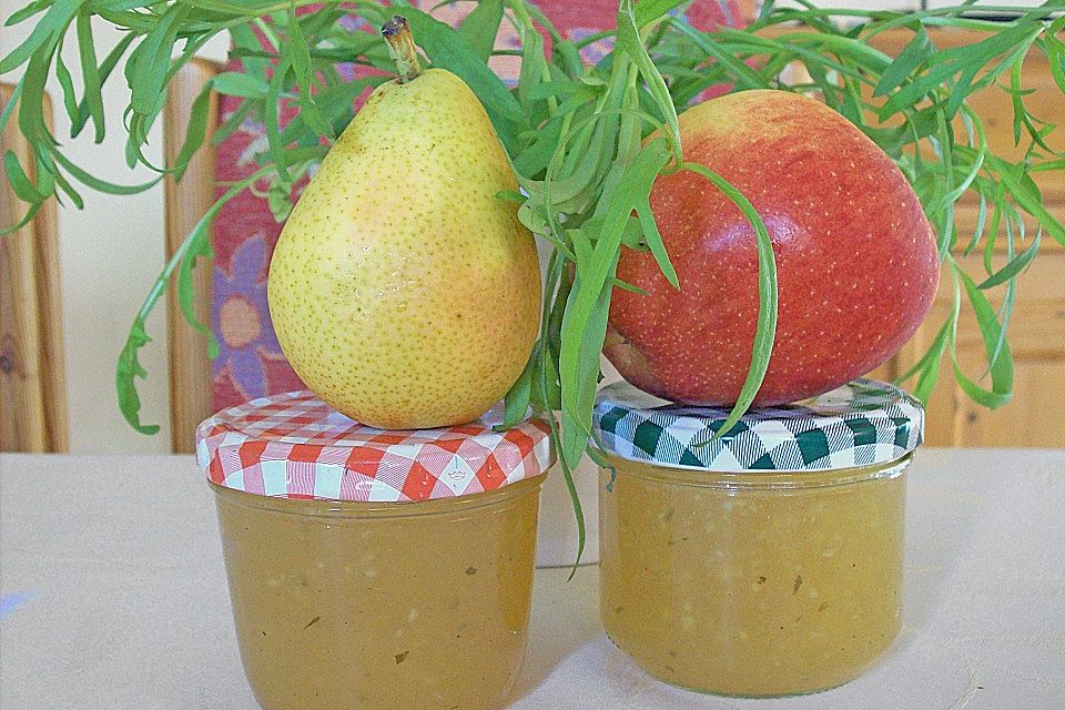 Apfel - Birnen - Marmelade