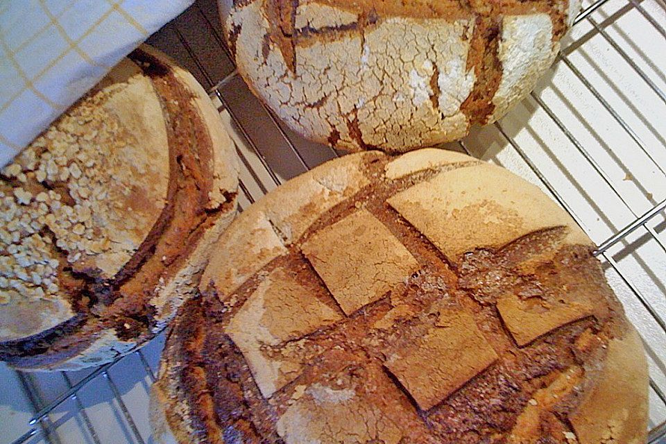 Sauerteigbrot, Roggenmischbrot