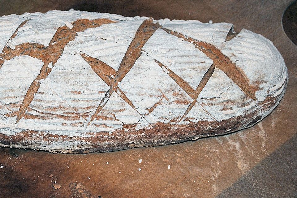 Sauerteigbrot, Roggenmischbrot