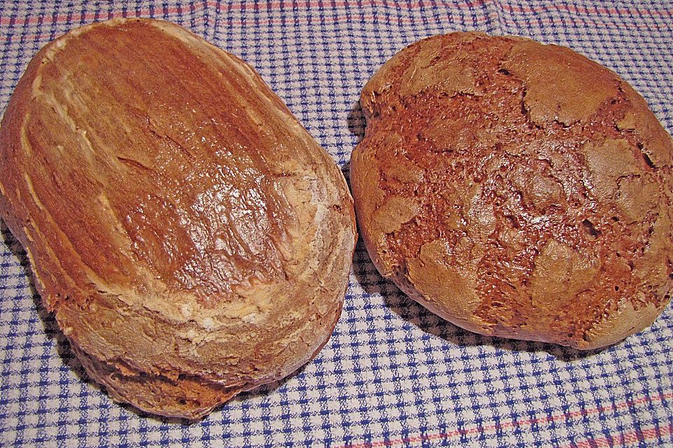 Sauerteigbrot, Roggenmischbrot