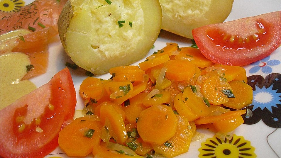 Gedämpfter Karottensalat von torj